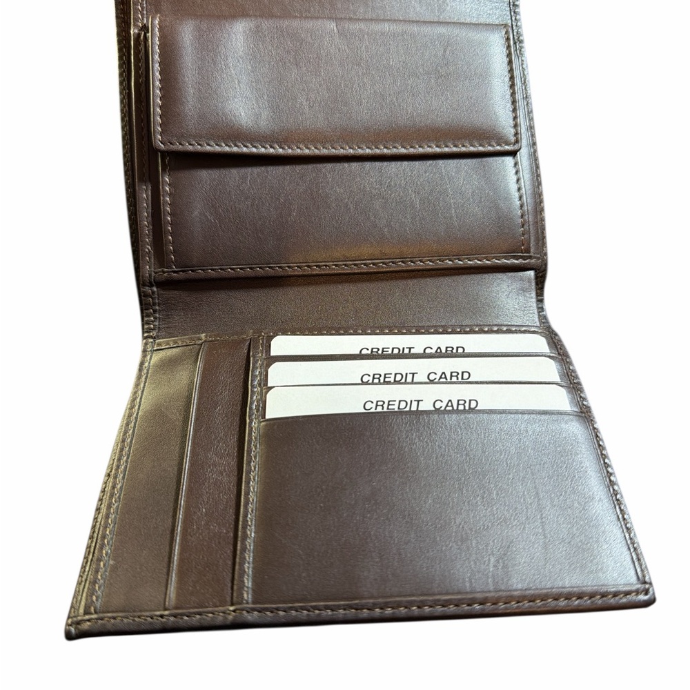 Celine Vintage Macadam Monogram Trifold Wallet - Picture 3 of 4